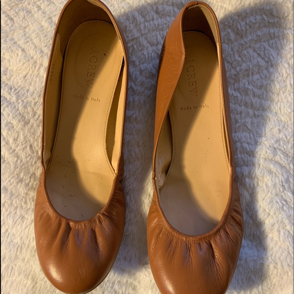J. Crew Leather flats